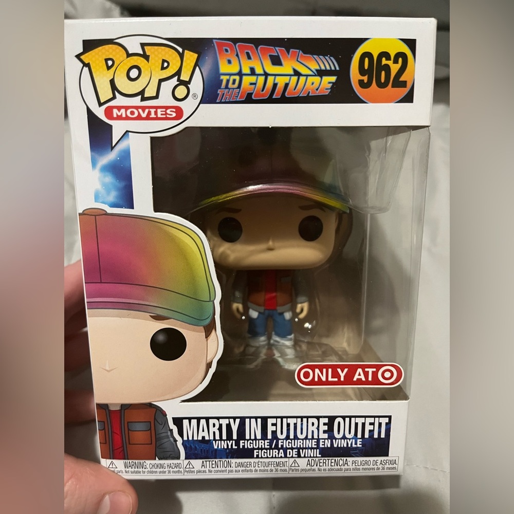 Back to the future pop Marty in future outfit metallic target exclusive pop
